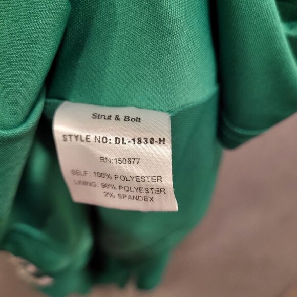 Strut & Bolt Embroidered Midi Dress Women's Size Small Tie Waist Peasant Boho - Picture 5 of 9